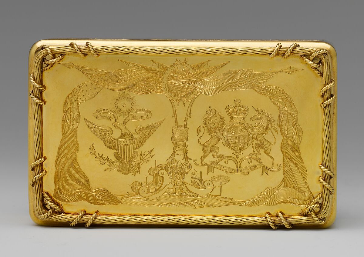 Box, Tiffany &amp; Co. (1837–present), Gold, American