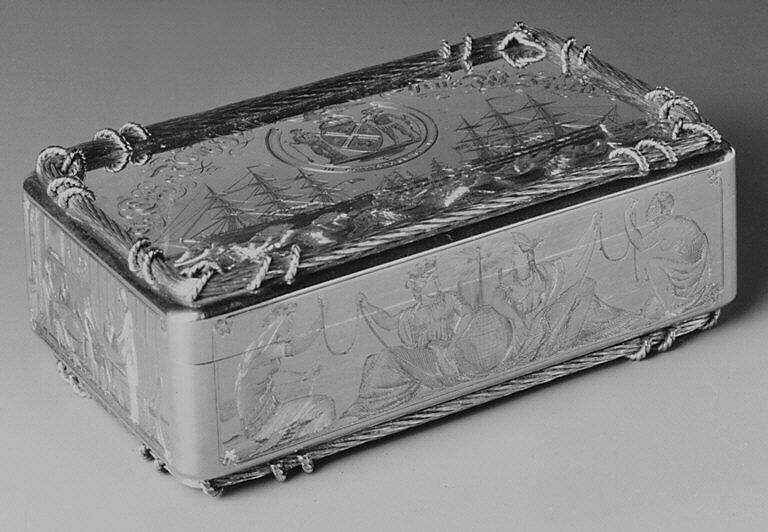 Box, Tiffany &amp; Co. (1837–present), Gold, American