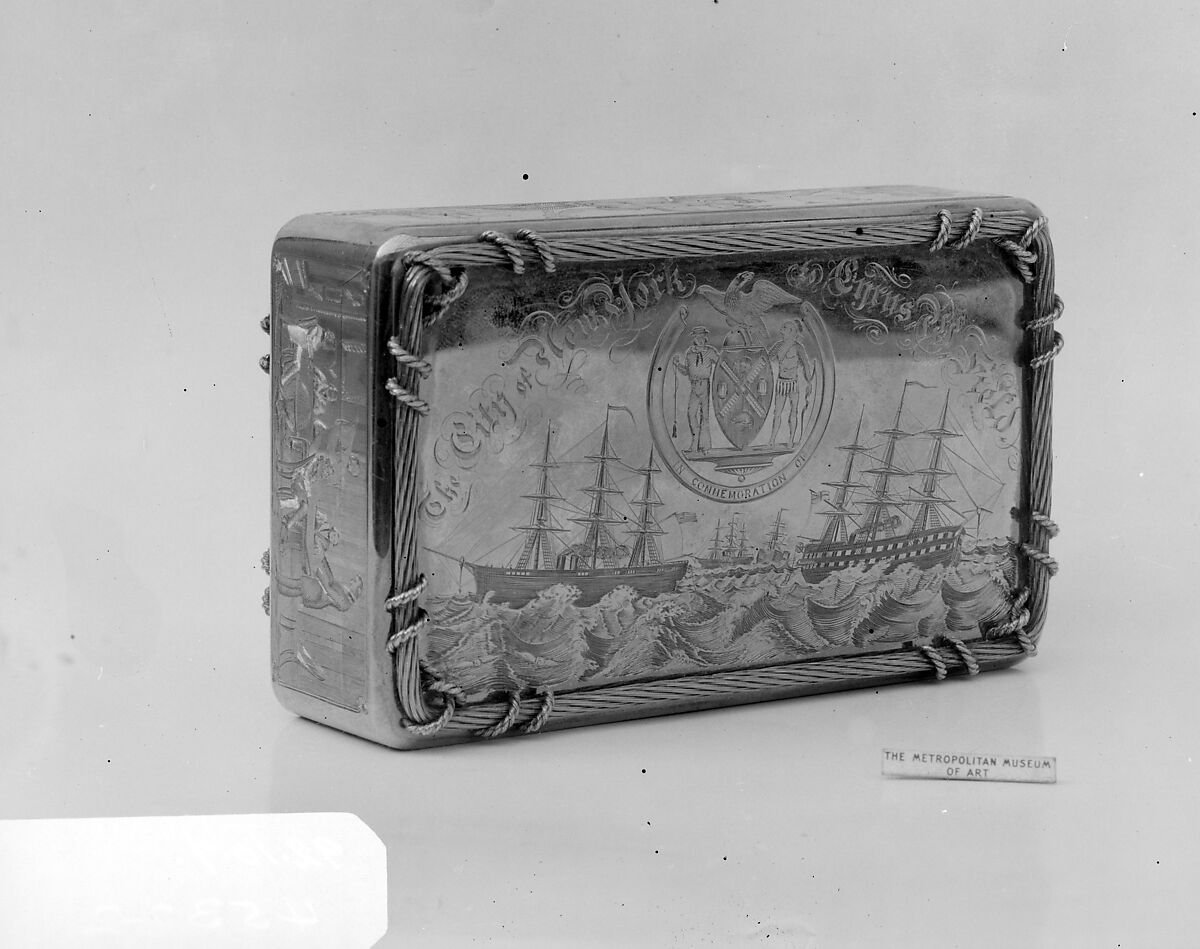 Box, Tiffany &amp; Co. (1837–present), Gold, American