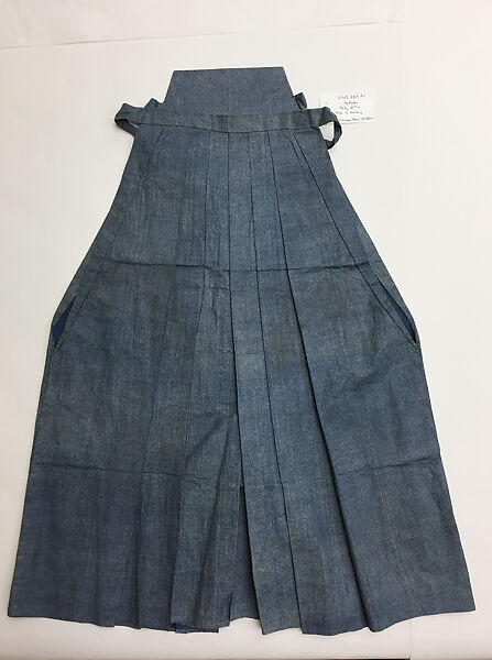 Kamishimo, (a) silk, wool; (b, c) cotton, Japanese