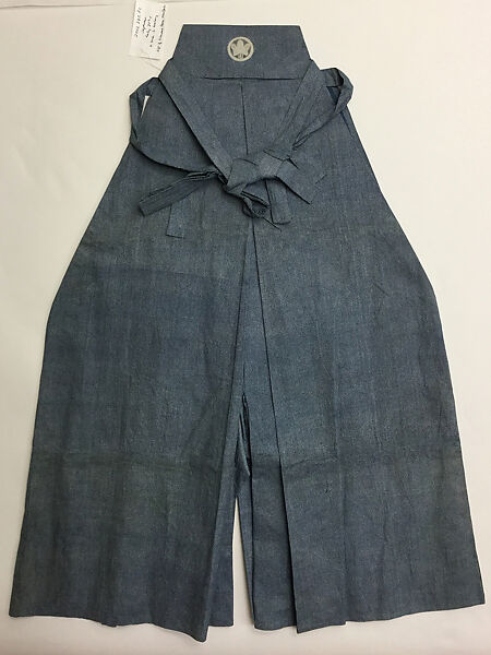 Kamishimo, (a) silk, wool; (b, c) cotton, Japanese