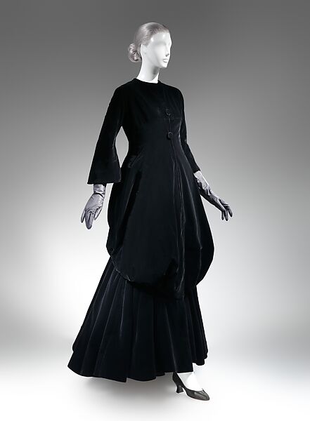 Opera coat, Charles James (American, born Great Britain, 1906–1978), silk acetate, American 