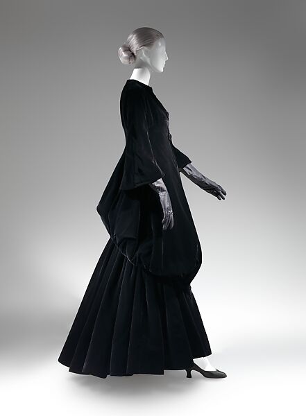 Opera coat, Charles James (American, born Great Britain, 1906–1978), silk acetate, American