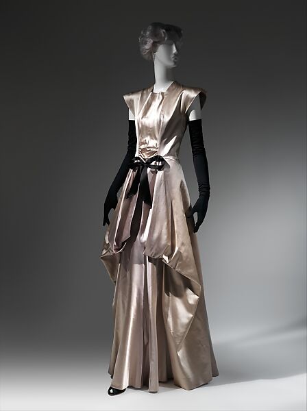 Evening dress, Charles James (American, born Great Britain, 1906–1978), [no medium available], American