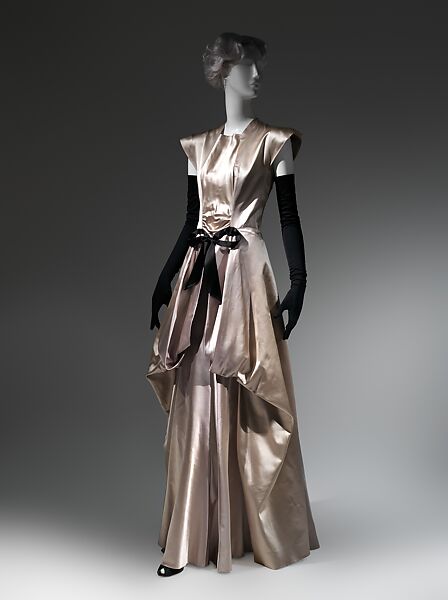 Evening dress, Charles James (American, born Great Britain, 1906–1978), [no medium available], American 