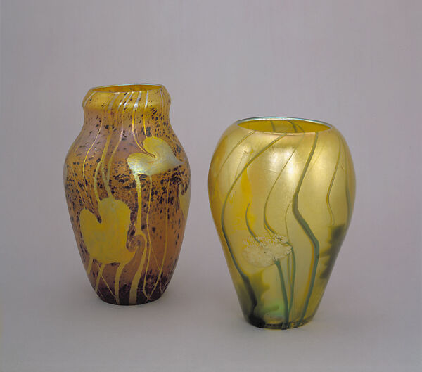 Vase, Designed by Louis C. Tiffany (American, New York 1848–1933 New York), Favrile glass, American