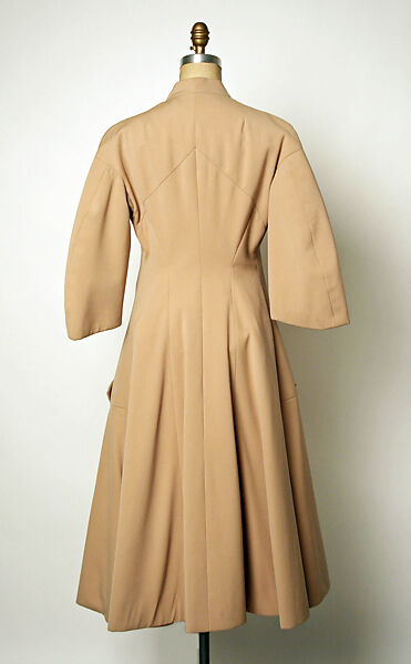 Coat, Charles James (American, born Great Britain, 1906–1978), wool, American