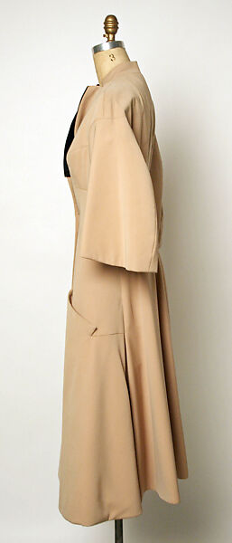 Coat, Charles James (American, born Great Britain, 1906–1978), wool, American