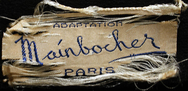Evening ensemble, Mainbocher (French and American, founded 1930), [no medium available], French