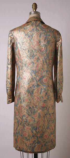 Evening ensemble, (a, b) Anne Fogarty (American, Pittsburgh, Pennsylvania 1919–1980 New York), (a, b) rayon, metallic; (c, d) rayon, metallic, leather, American