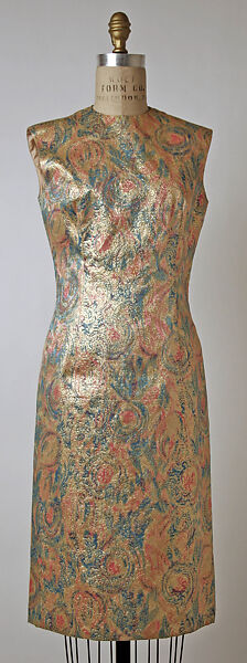 Evening ensemble, (a, b) Anne Fogarty (American, Pittsburgh, Pennsylvania 1919–1980 New York), (a, b) rayon, metallic; (c, d) rayon, metallic, leather, American