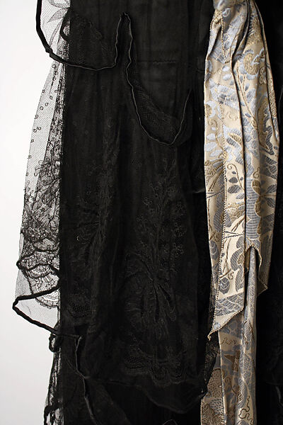 Evening dress, Lucile Ltd., New York (American, 1910–1932), silk, cotton, metal, American