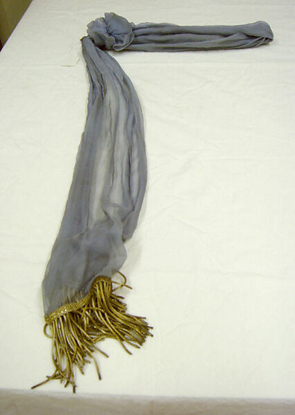 Dinner dress, Lucile Ltd., New York (American, 1910–1932), silk, cotton, metal, American