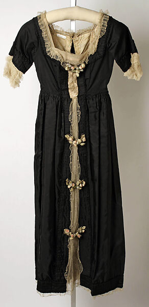 Dinner dress, Lucile Ltd., New York (American, 1910–1932), silk, cotton, metal, American 