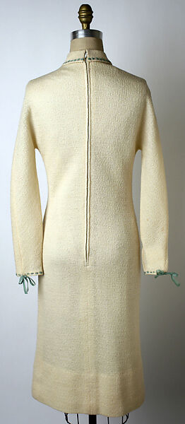 Dress, Anne Fogarty (American, Pittsburgh, Pennsylvania 1919–1980 New York), wool, synthetic fiber, American