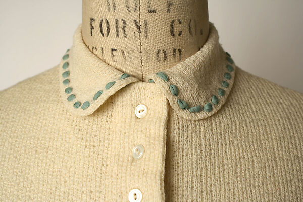 Dress, Anne Fogarty (American, Pittsburgh, Pennsylvania 1919–1980 New York), wool, synthetic fiber, American