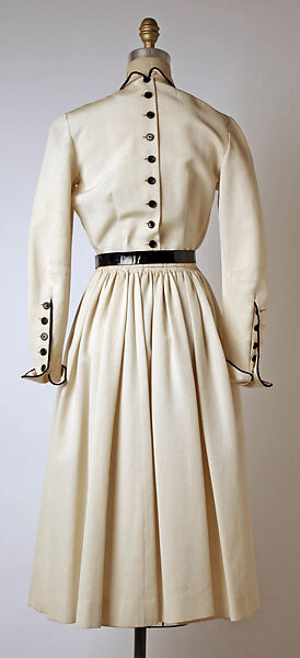Dress, Anne Fogarty (American, Pittsburgh, Pennsylvania 1919–1980 New York), rayon, leather, American