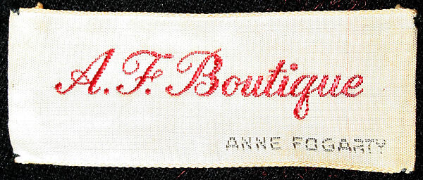 Ensemble, (a–c) Anne Fogarty (American, Pittsburgh, Pennsylvania 1919–1980 New York), wool, silk, American