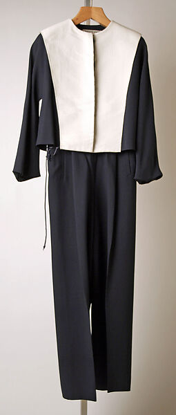 Ensemble, Gianfranco Ferré (Italian, 1944–2007), synthetic fiber, cotton, Italian 