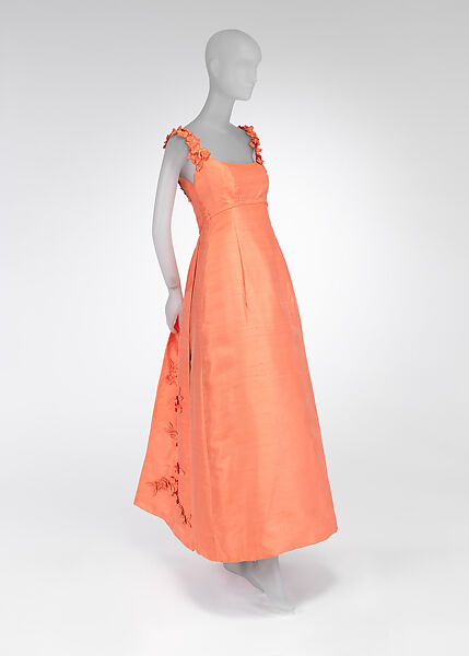 Evening dress, Ann Lowe (American, Clayton, Alabama ca. 1898–1981 Queens, New York), silk, American
