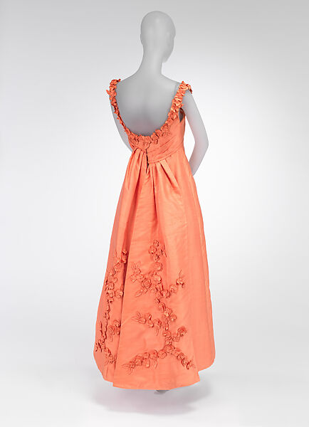 Evening dress, Ann Lowe (American, Clayton, Alabama ca. 1898–1981 Queens, New York), silk, American 