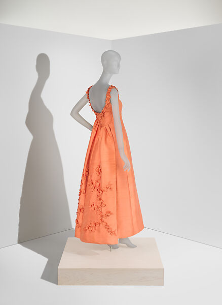 Evening dress, Ann Lowe (American, Clayton, Alabama ca. 1898–1981 Queens, New York), silk, American