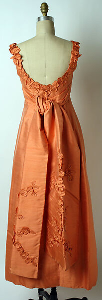 Evening dress, Ann Lowe (American, Clayton, Alabama ca. 1898–1981 Queens, New York), silk, American