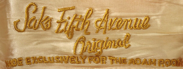 Evening dress, Ann Lowe (American, Clayton, Alabama ca. 1898–1981 Queens, New York), silk, American