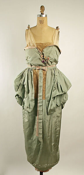 Evening dress, Lucile Ltd., New York (American, 1910–1932), silk, cotton, American 