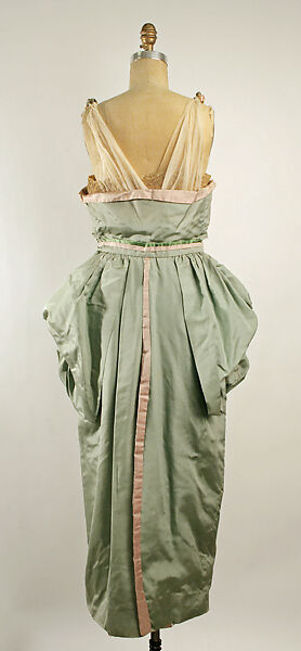 Evening dress, Lucile Ltd., New York (American, 1910–1932), silk, cotton, American