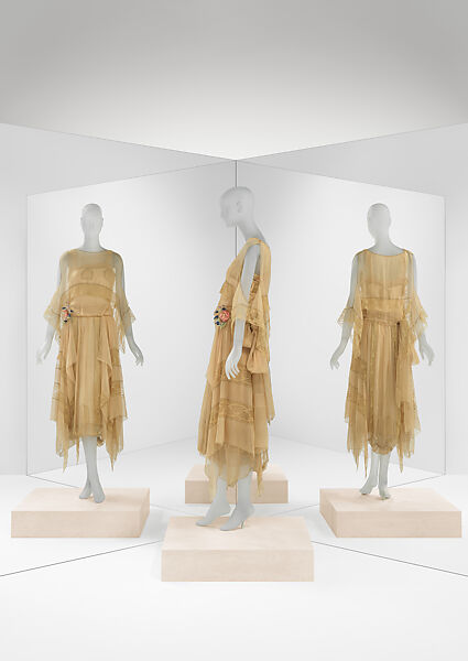 Evening dress, Lucile Ltd., New York  American, silk, cotton, American