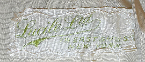 Evening dress, Lucile Ltd., New York (American, 1910–1932), silk, cotton, American