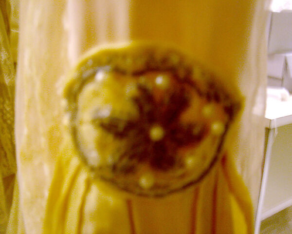 Evening dress, Lucile Ltd., New York (American, 1910–1932), silk, cotton, glass, plastic, British