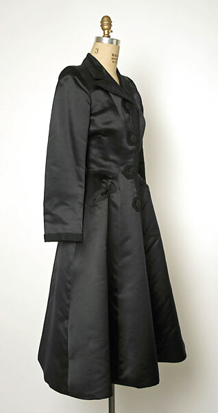 Cocktail coat, Arthur Falkenstein (American), silk, American
