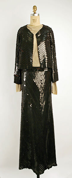 Evening ensemble, House of Lelong (French, founded 1923), [no medium available], French 