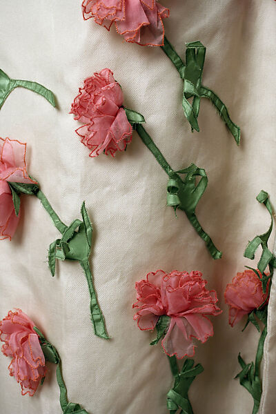 Evening dress, Ann Lowe (American, Clayton, Alabama ca. 1898–1981 Queens, New York), cotton, silk, American