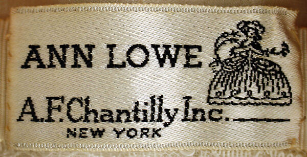 Evening dress, Ann Lowe (American, Clayton, Alabama ca. 1898–1981 Queens, New York), cotton, silk, American