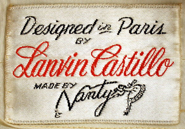 Evening dress, Lanvin-Castillo (French, active 1950–62), silk, net, French