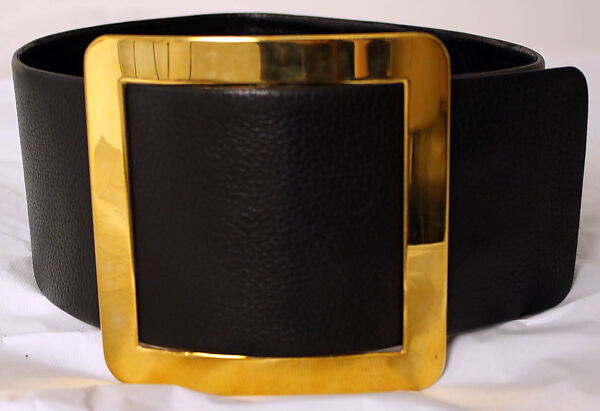 Skirt, House of Lanvin (French, founded 1889), (a) wool; (b) leather, French