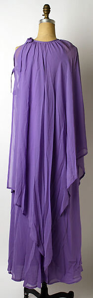 Evening dress, House of Lanvin (French, founded 1889), silk, French