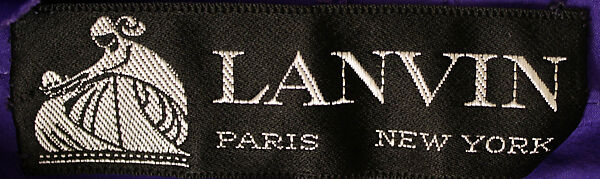 Cocktail dress, House of Lanvin (French, founded 1889), silk, French