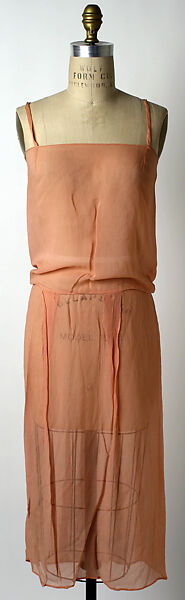 Robe de Style, House of Lanvin (French, founded 1889), silk, glass, metallic thread, French