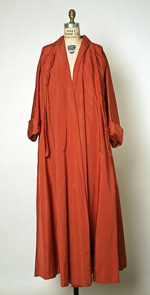 Evening coat, House of Dior (French, founded 1946), silk, French