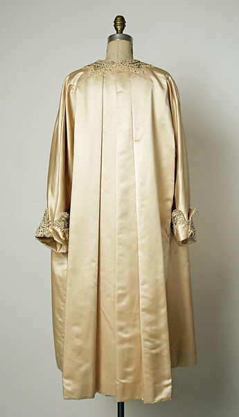 Evening coat, House of Dior (French, founded 1946), silk, French