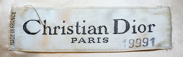 Evening coat, House of Dior (French, founded 1946), silk, French