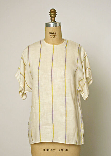 Ensemble, Perry Ellis Sportswear Inc. (American, founded 1978), linen, American