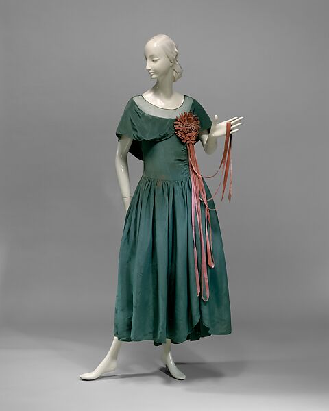 Dress, House of Lanvin (French, founded 1889), silk, French 