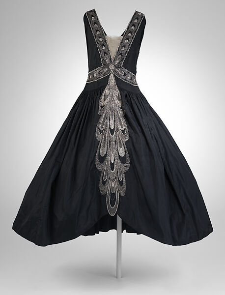 Robe de Style, House of Lanvin (French, founded 1889), silk, glass, French 