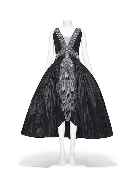 Robe de Style, House of Lanvin (French, founded 1889), silk, glass, French