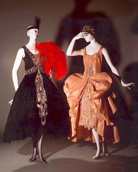 Robe de Style, House of Lanvin (French, founded 1889), silk, glass, French